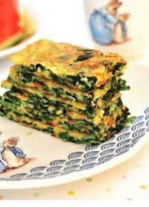 菠菜胡蘿蔔蛋餅 菠菜胡蘿蔔蛋餅