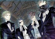 從左往右：姬空木、蛟、唐紅、いろは