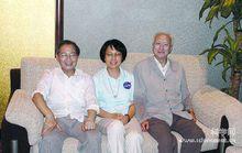 王阿蓮、鄭綿平（左）、趙文津（右）