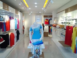 思騰運動服公司展廳