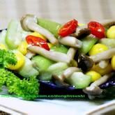 絲瓜百合炒紫甘藍 絲瓜百合炒紫甘藍