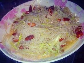 涼拌冬粉綠豆芽 涼拌冬粉綠豆芽