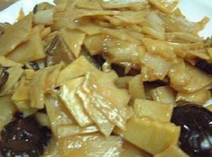 腐鹵薄片冬筍 腐鹵薄片冬筍