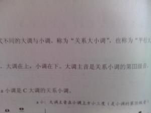 平行大小調 平行大小調