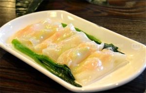 碧綠鮮蝦腸 碧綠鮮蝦腸