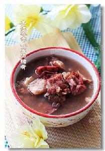 鮮土伏苓赤小豆煲豬骨湯 鮮土伏苓赤小豆煲豬骨湯