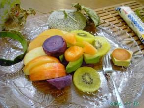 蜜瓜青瓜色拉 蜜瓜青瓜色拉