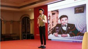 2017年初主持九號公館紅酒品鑑會發布會