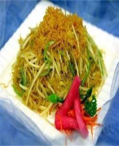 桂花珧柱炒冬粉 桂花珧柱炒冬粉