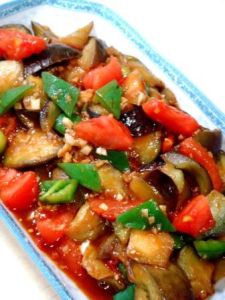 什錦素炒茄子 什錦素炒茄子