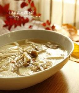牛腩菌菇湯