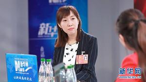 周燕芳做客新華網2018全國兩會特別訪談