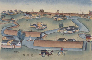 楊柳青年畫中描繪的海光寺