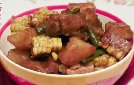 柱侯醬排骨燜土豆 柱侯醬排骨燜土豆