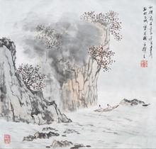 劉建華山水畫欣賞