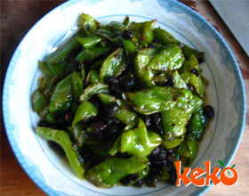 豉炒青椒 豉炒青椒