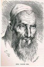 傳教士繪偽“阿古柏”（1820－1877）像