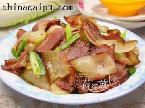 蒜苗炒臘肉