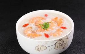蝦球粥 蝦球粥