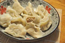 藕餡餃子 藕餡餃子