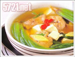 綠菠豬肝湯 綠菠豬肝湯