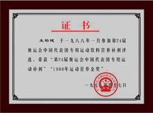 太陽神集團獎牌