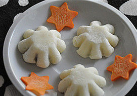 冰皮豆沙梅花糕 冰皮豆沙梅花糕