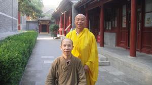 勝琦法師與恩師法聞法師