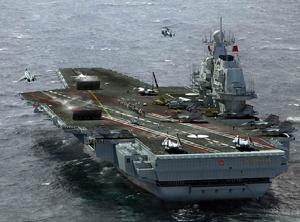 中國海軍未來航母想像圖