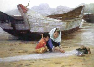 （圖）中華人民共和國新中國油畫作品