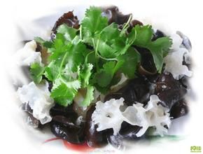 微波涼拌雙耳 微波涼拌雙耳