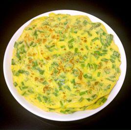 韭菜雞蛋餅 韭菜雞蛋餅