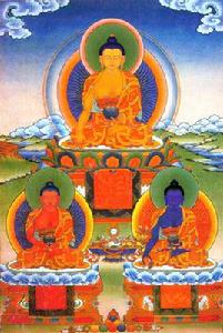 豎三世佛 豎三世佛