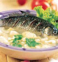 菜花鯽魚湯
