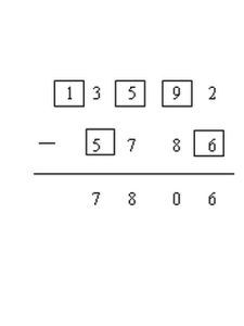 減數被減數 減數被減數