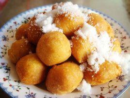 白糖炸糕 白糖炸糕