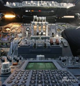 波音787夢想飛機駕駛艙