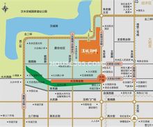 漢城湖畔交通圖