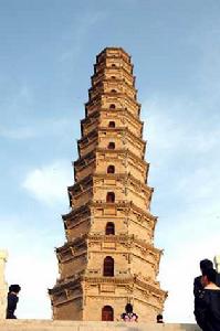 榆社文峰塔風景