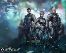 攻殼機動隊遊戲原畫