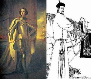 康熙大帝與彼得沙皇