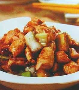 蔥爆雞腿肉 蔥爆雞腿肉