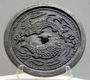 雙魚紋鏡 雙魚紋鏡