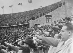 1936年德國柏林奧運會火炬實物圖 