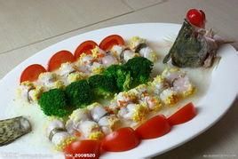 淮山薯泥蒸桂魚 淮山薯泥蒸桂魚