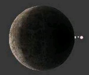 月掩木星 月掩木星