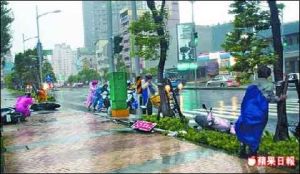 颱風莫拉克來襲