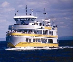 聖勞倫斯灣：船上觀看鯨魚表演