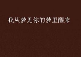 我從夢見你的夢裡醒來 我從夢見你的夢裡醒來
