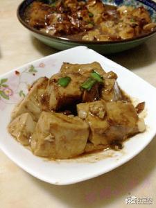 豆瓣醬燉豆腐